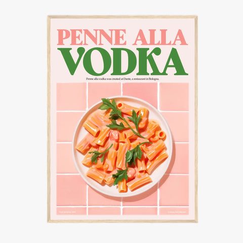 Affiche Et Tableau Cuisine Penne Alla Wodka