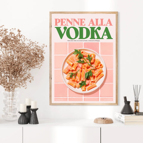 Affiche Et Tableau Cuisine Penne Alla Wodka