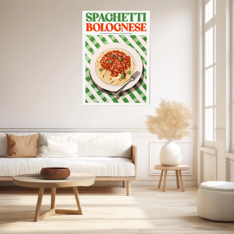 Affiche Et Tableau Cuisine Spaghetti Bolognese