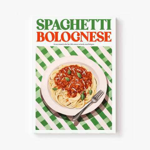 Affiche Et Tableau Cuisine Spaghetti Bolognese