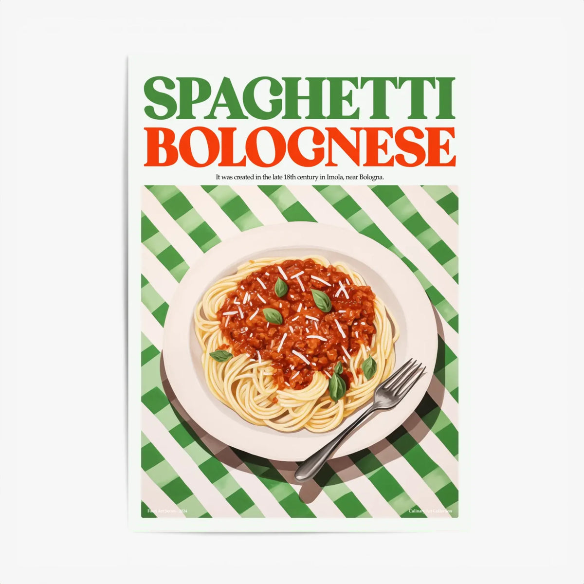 Affiche Et Tableau Cuisine Spaghetti Bolognese