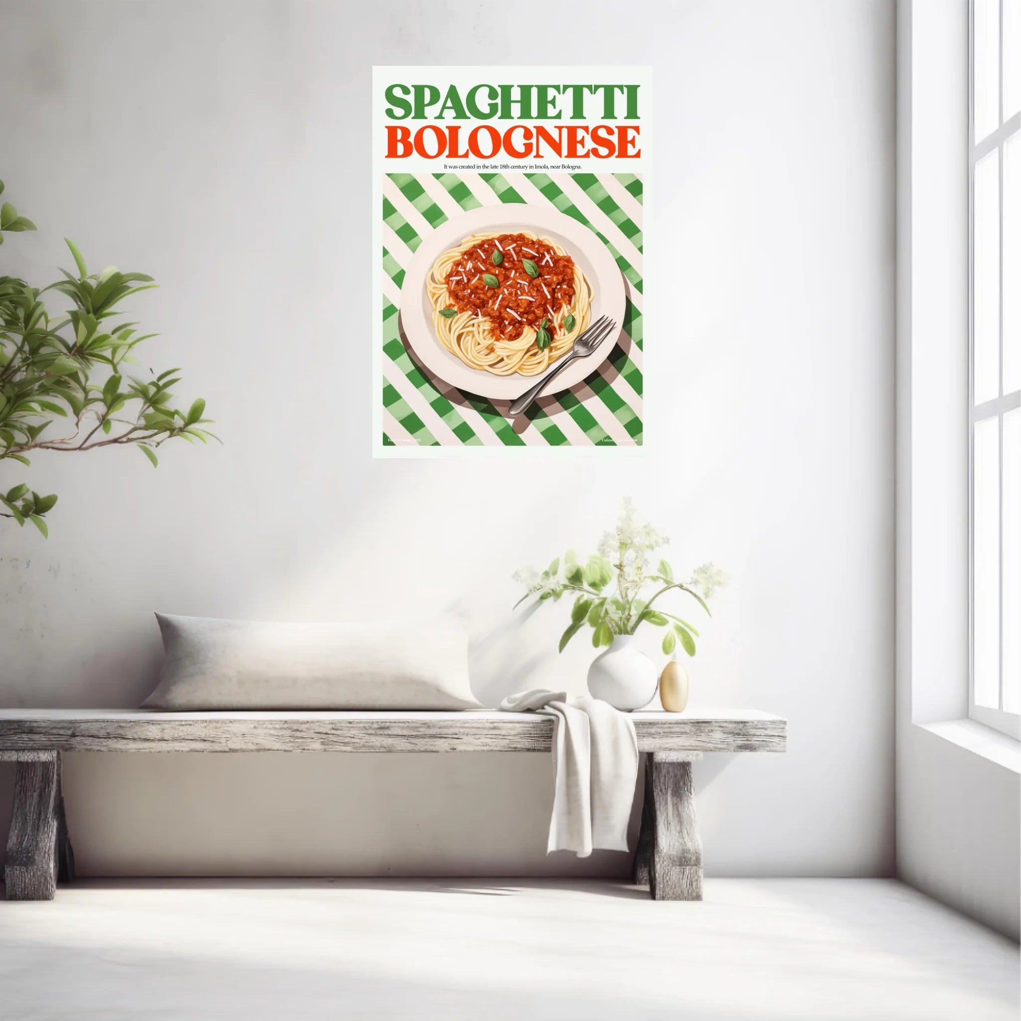 Affiche Et Tableau Cuisine Spaghetti Bolognese