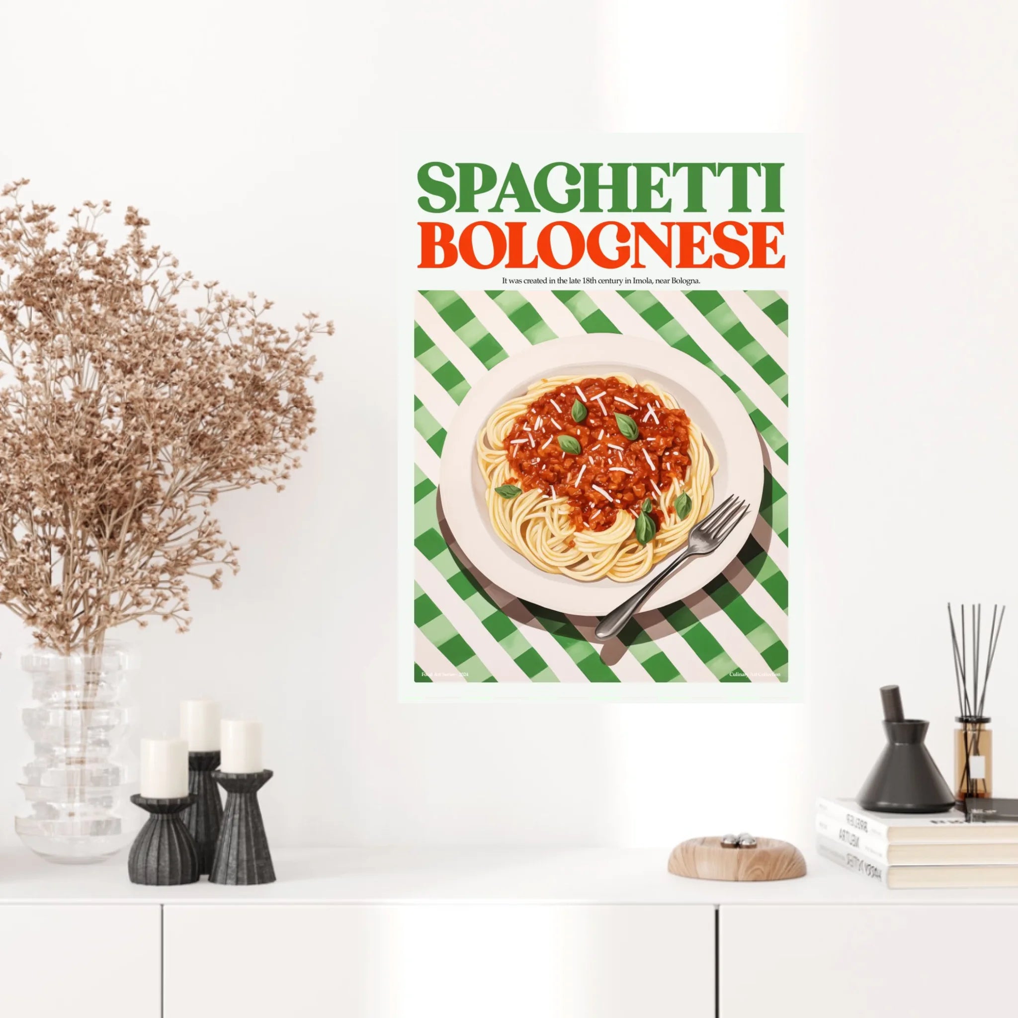 Affiche Et Tableau Cuisine Spaghetti Bolognese