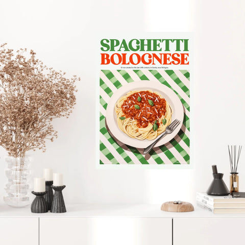 Affiche Et Tableau Cuisine Spaghetti Bolognese