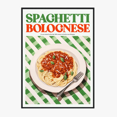 Affiche Et Tableau Cuisine Spaghetti Bolognese