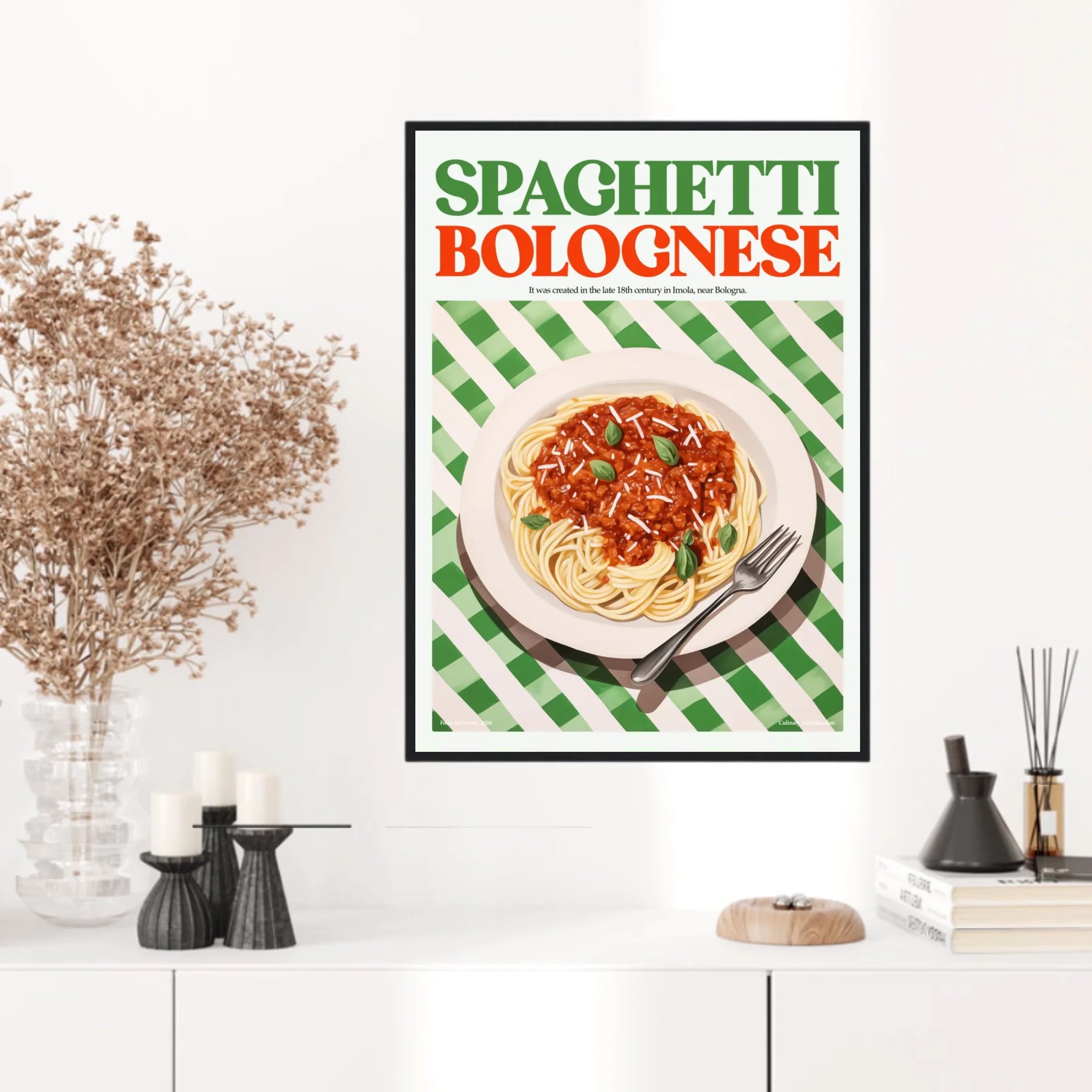 Affiche Et Tableau Cuisine Spaghetti Bolognese