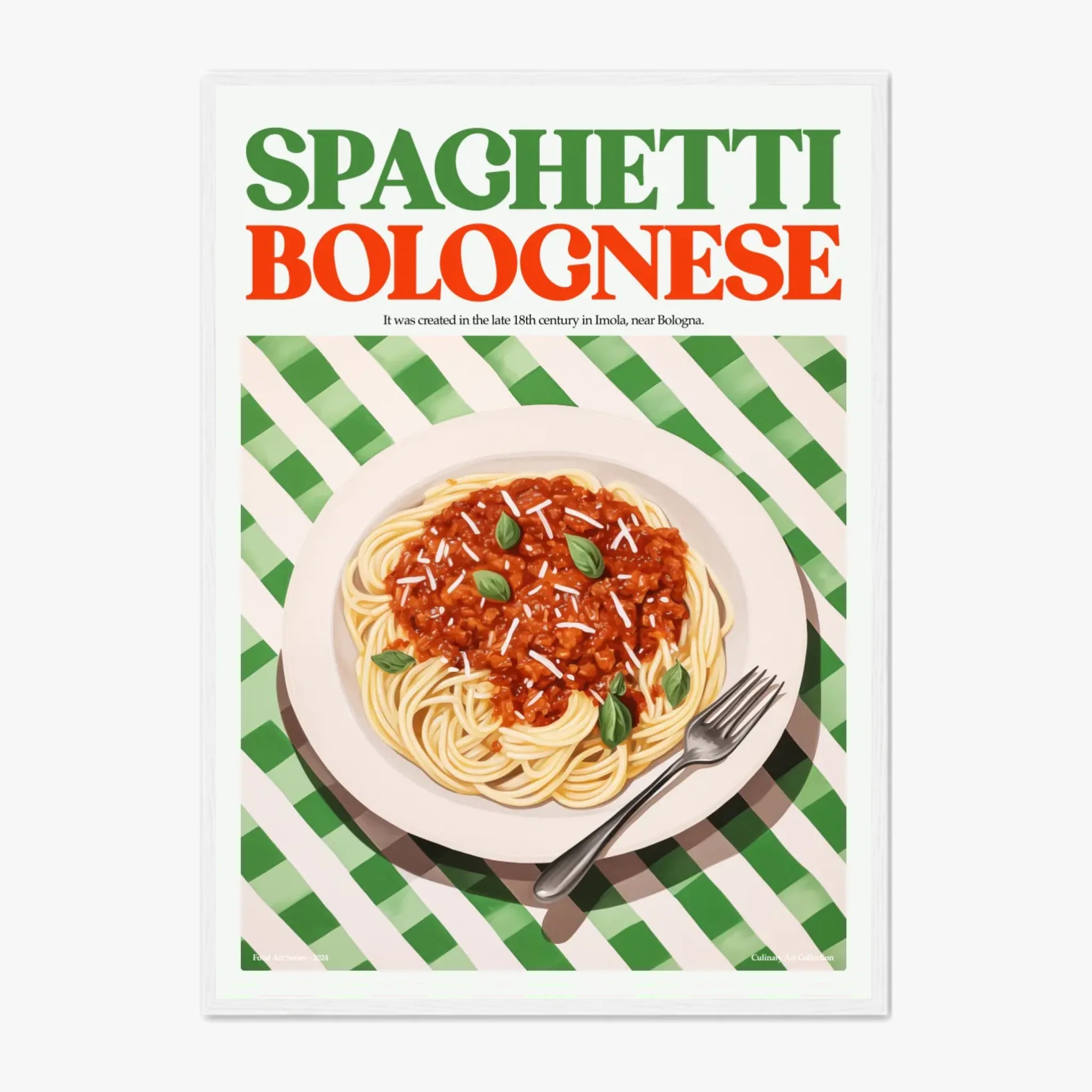 Affiche Et Tableau Cuisine Spaghetti Bolognese