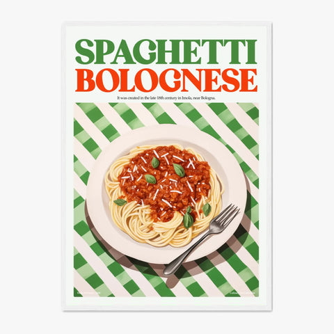 Affiche Et Tableau Cuisine Spaghetti Bolognese