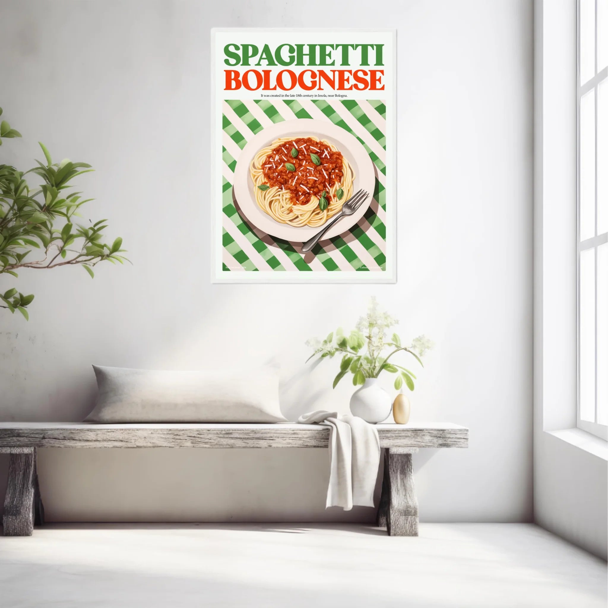 Affiche Et Tableau Cuisine Spaghetti Bolognese