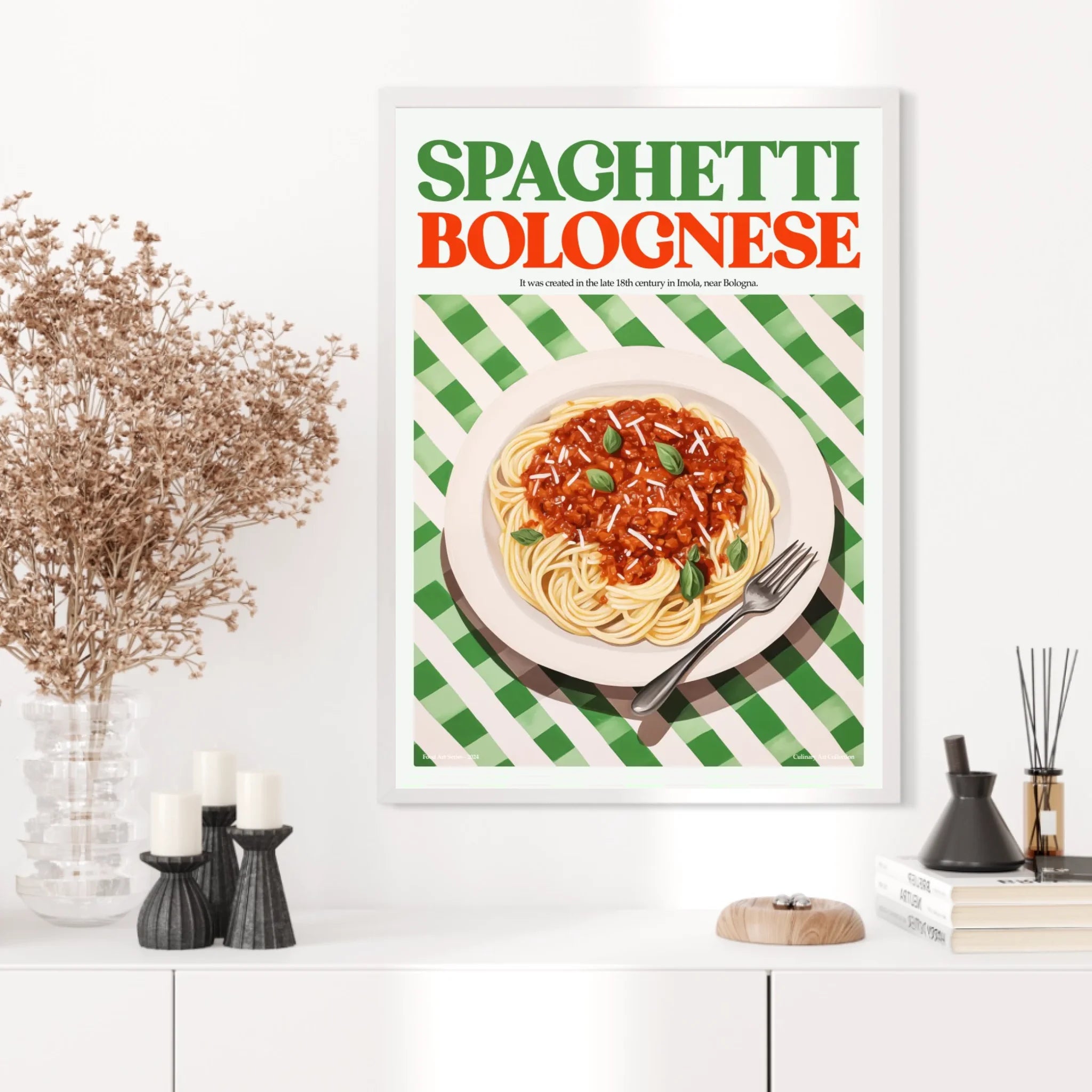 Affiche Et Tableau Cuisine Spaghetti Bolognese