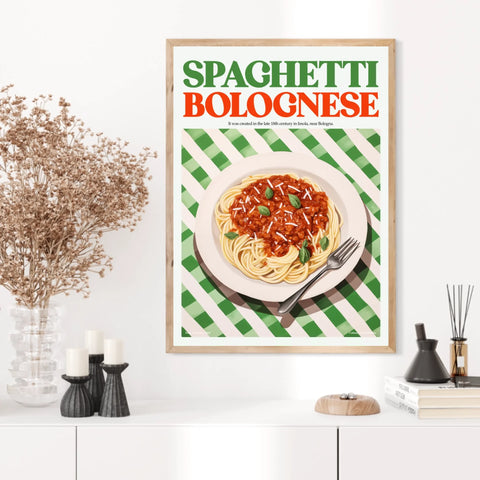 Affiche Et Tableau Cuisine Spaghetti Bolognese