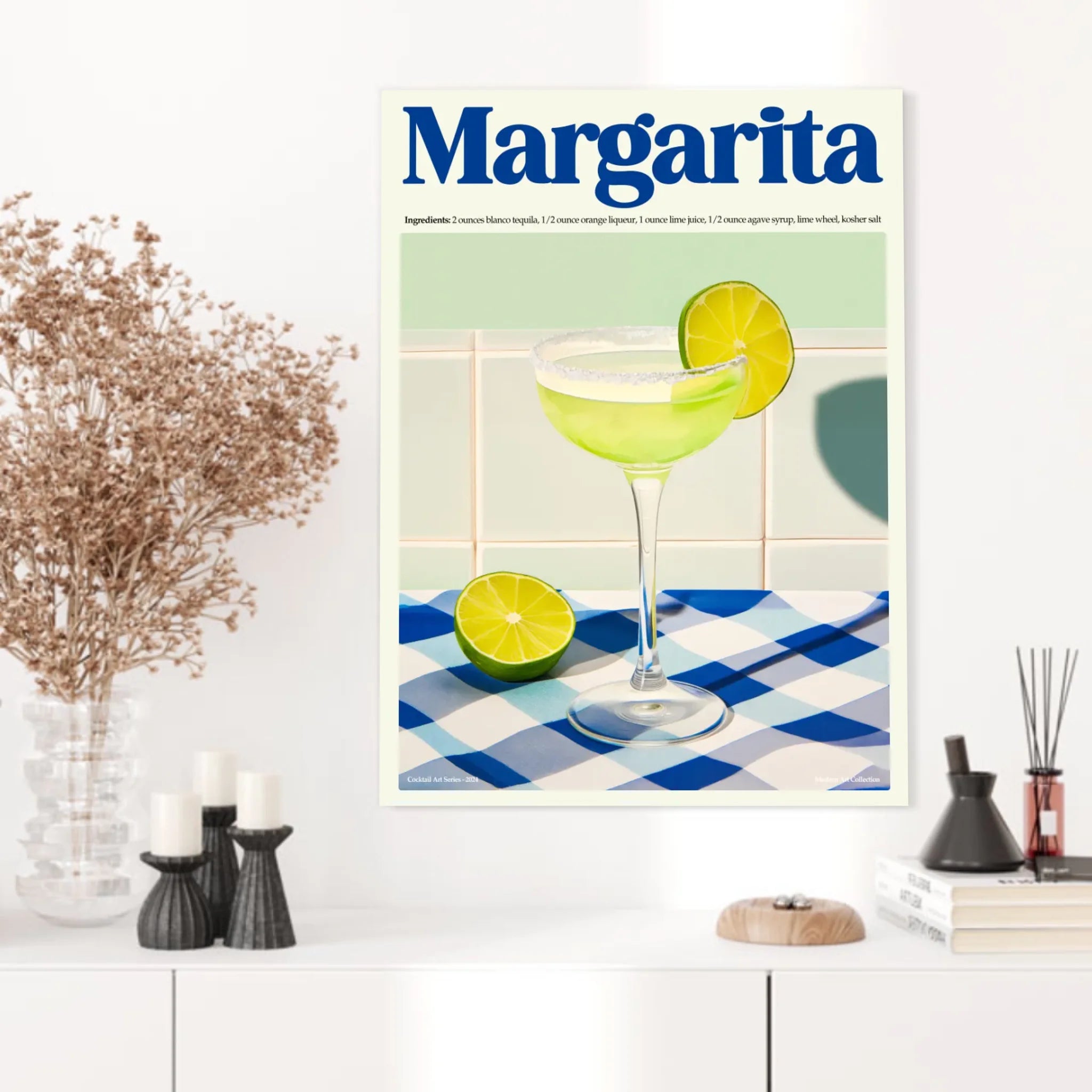 Affiche Et Tableau Cuisine Cocktail Margarita