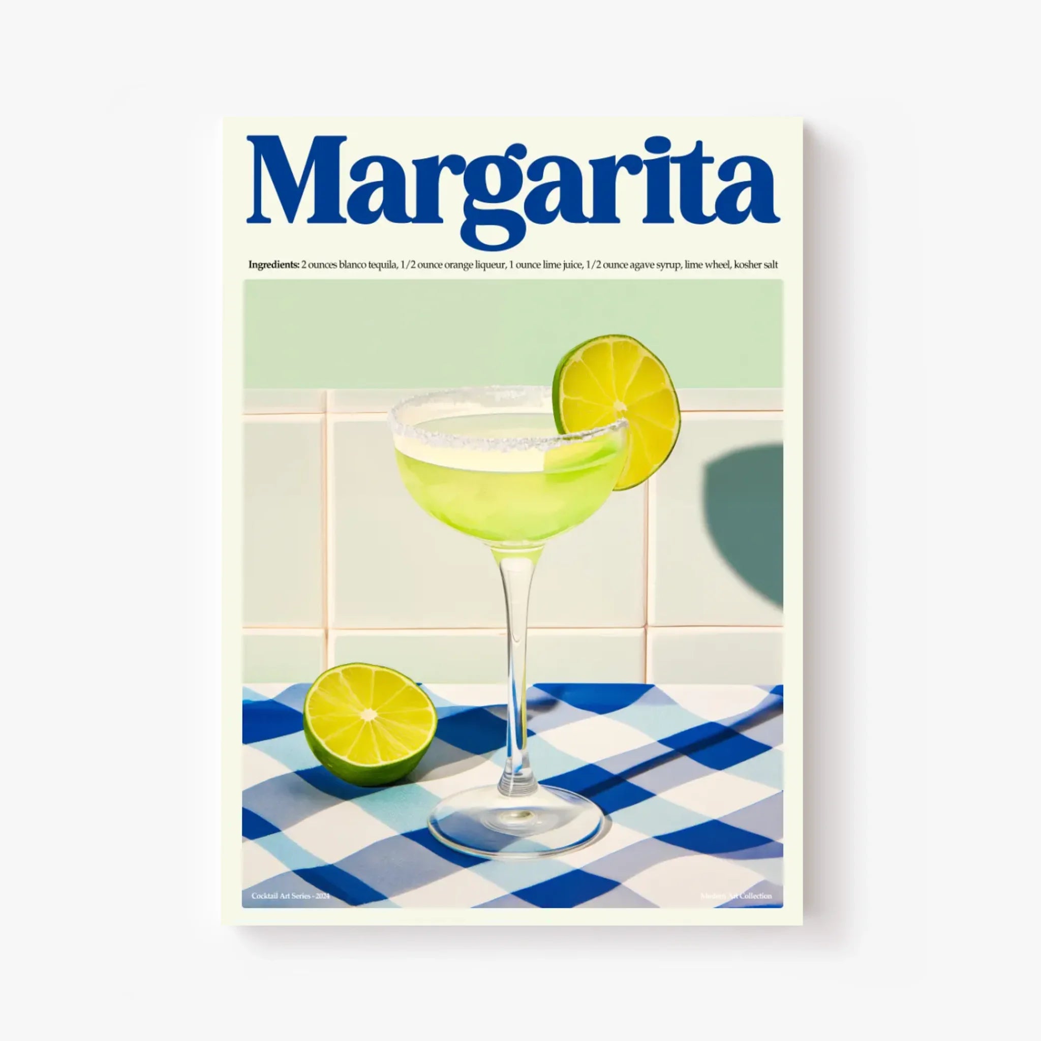 Affiche Et Tableau Cuisine Cocktail Margarita