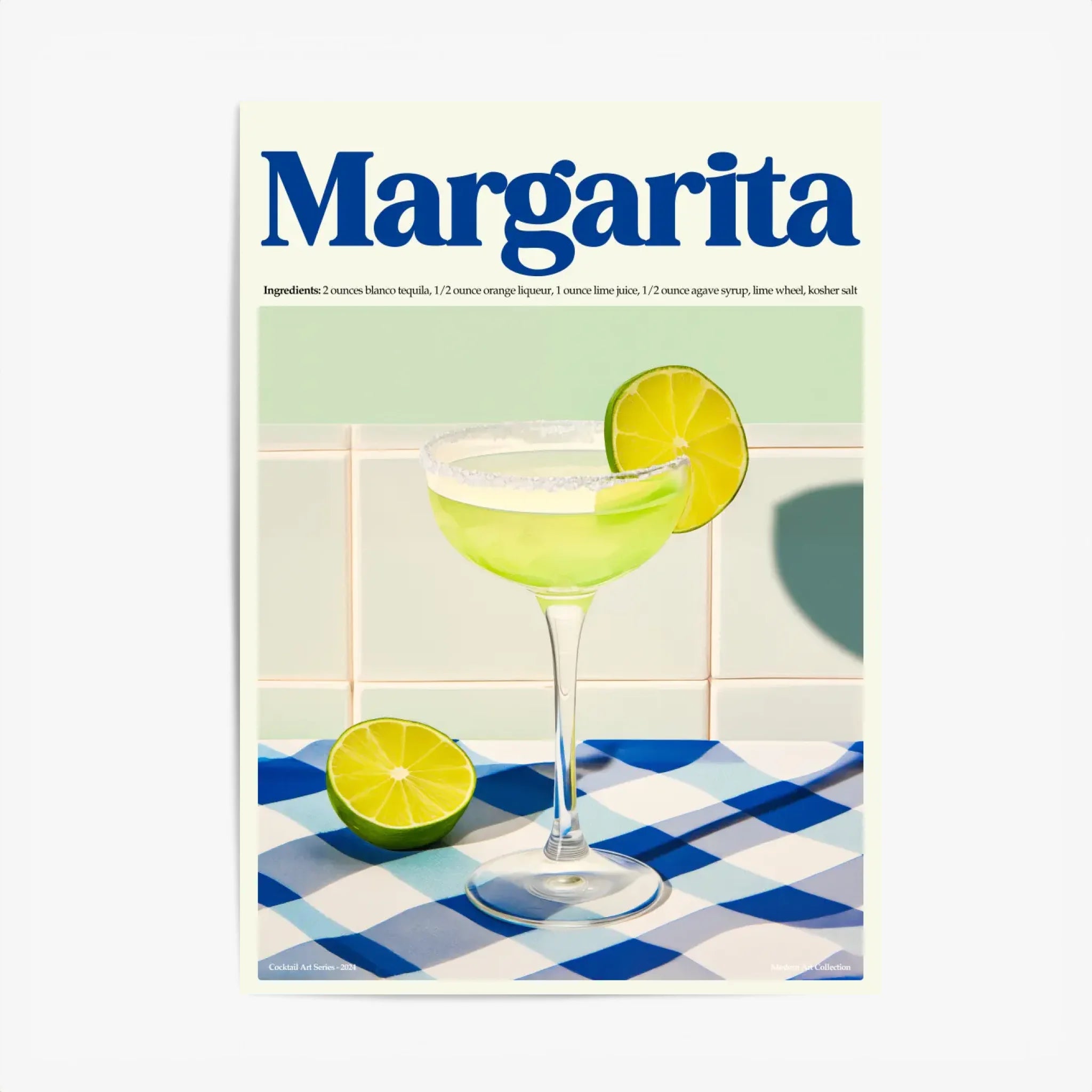Affiche Et Tableau Cuisine Cocktail Margarita