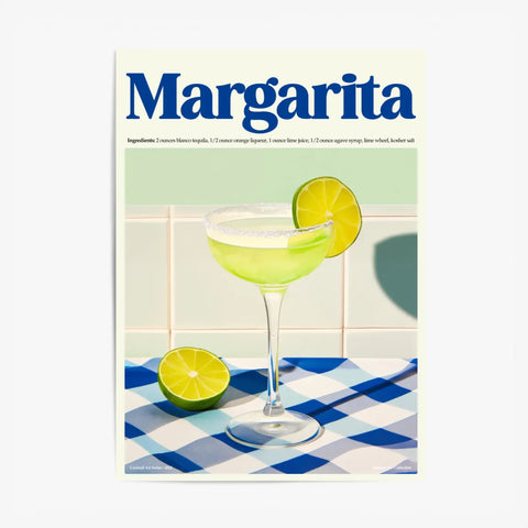 Affiche Et Tableau Cuisine Cocktail Margarita
