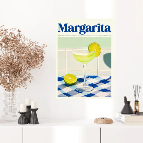 Affiche Et Tableau Cuisine Cocktail Margarita