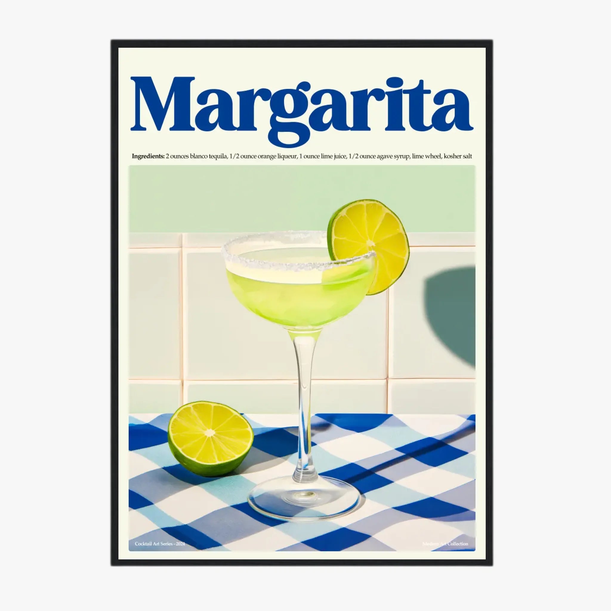 Affiche Et Tableau Cuisine Cocktail Margarita