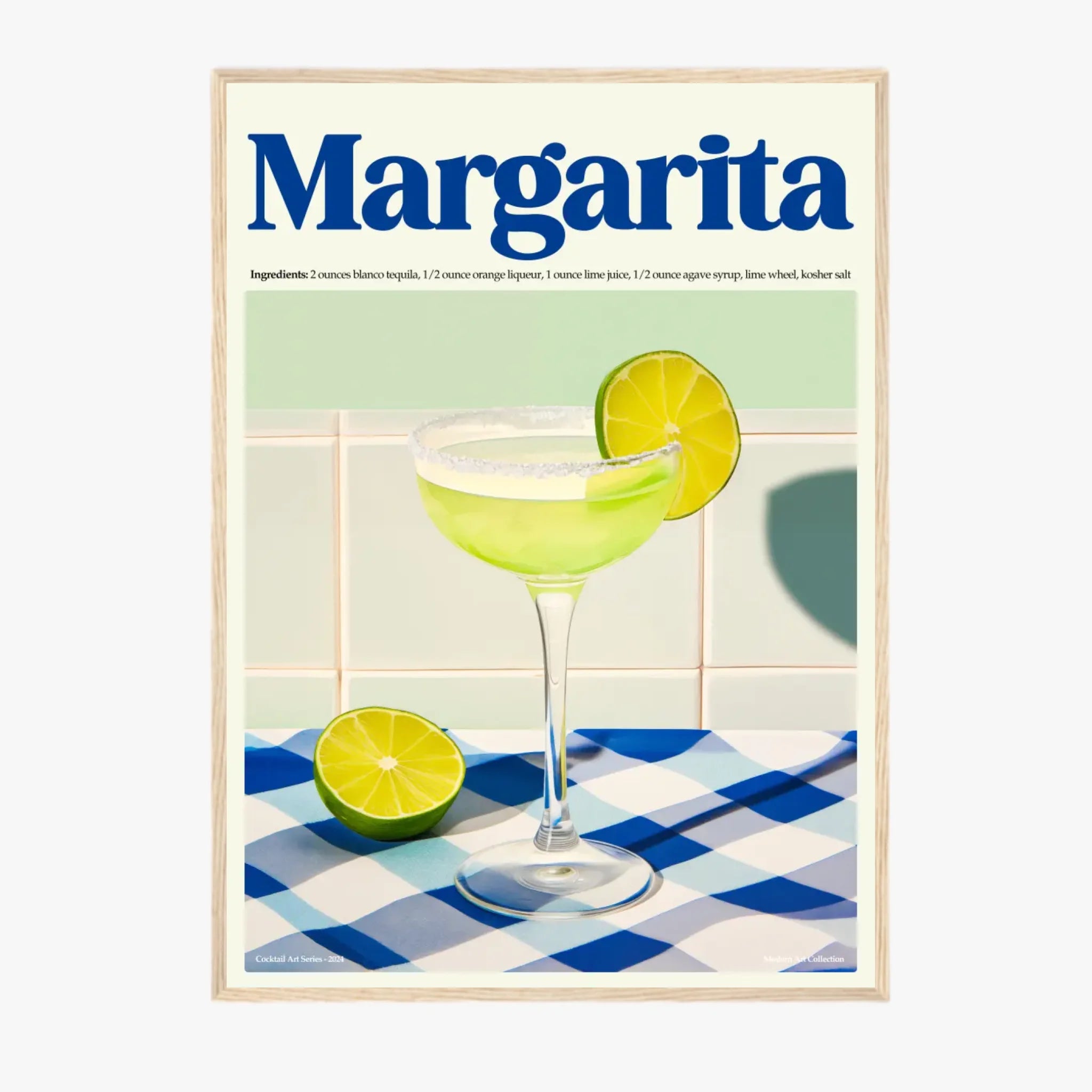 Affiche Et Tableau Cuisine Cocktail Margarita