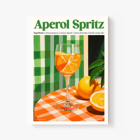 Affiche Et Tableau Cuisine Cocktail Aperol Spritz