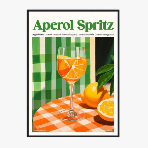 Affiche Et Tableau Cuisine Cocktail Aperol Spritz