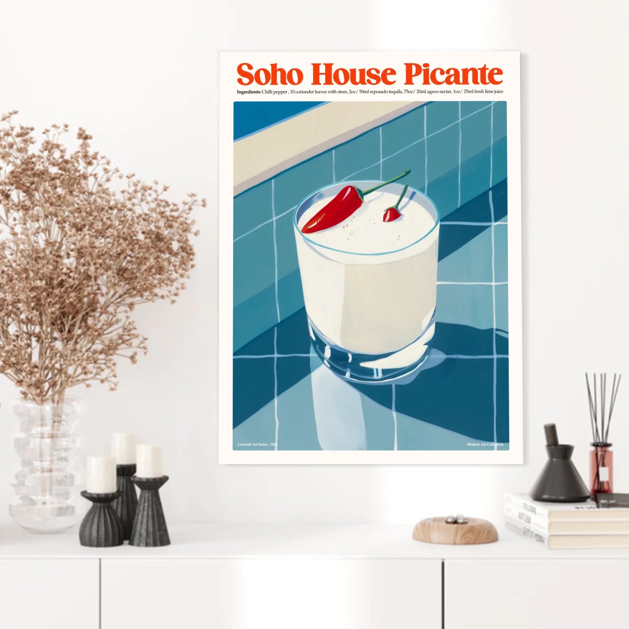 Affiche Et Tableau Cuisine Cocktail Soho House Picante