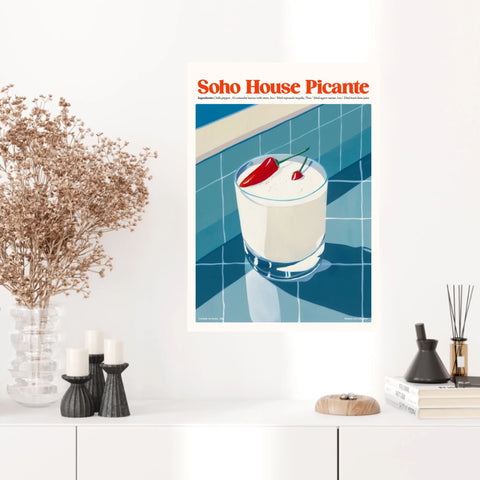 Affiche Et Tableau Cuisine Cocktail Soho House Picante