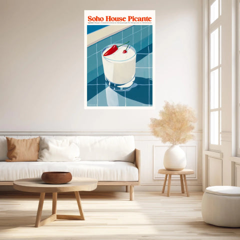 Affiche Et Tableau Cuisine Cocktail Soho House Picante