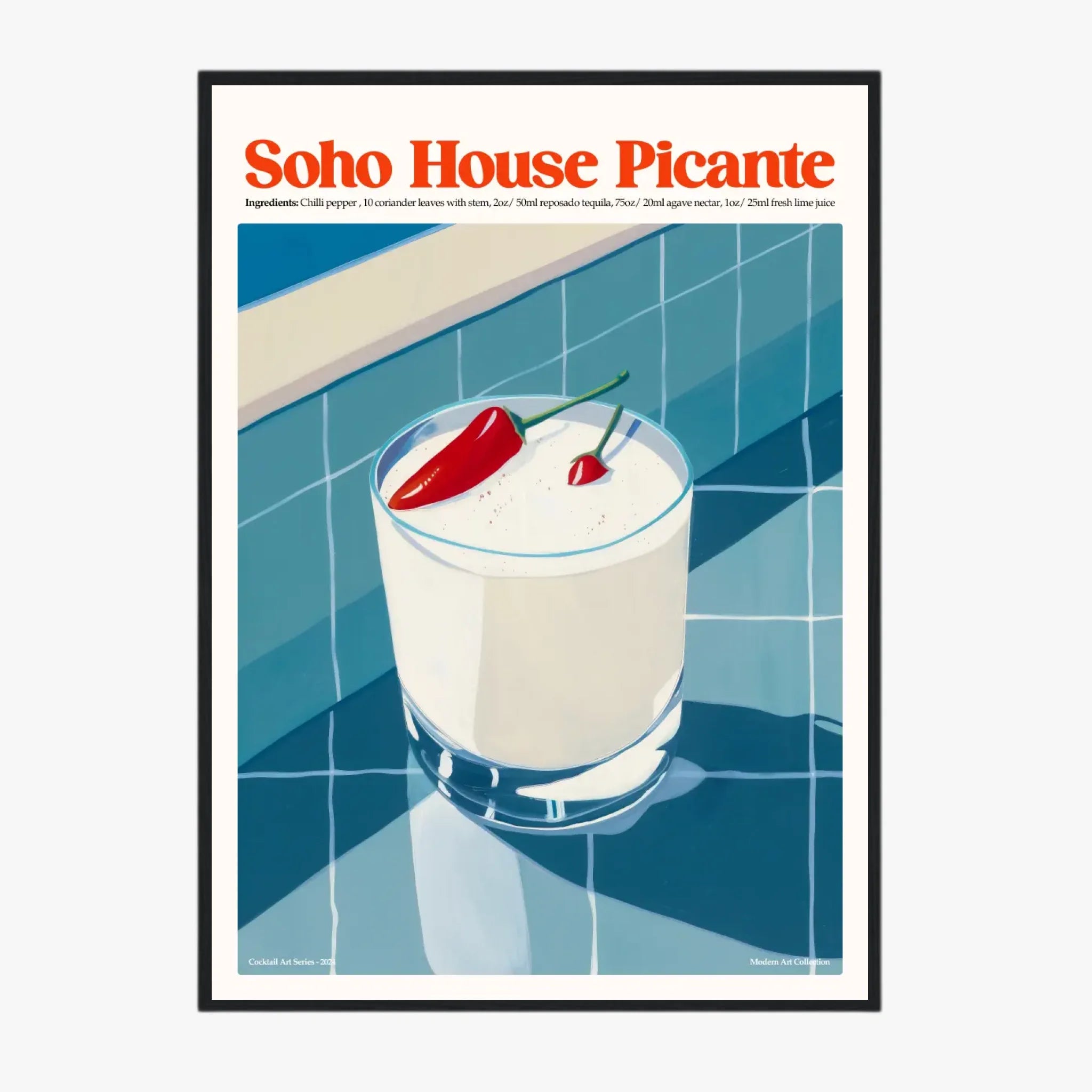 Affiche Et Tableau Cuisine Cocktail Soho House Picante