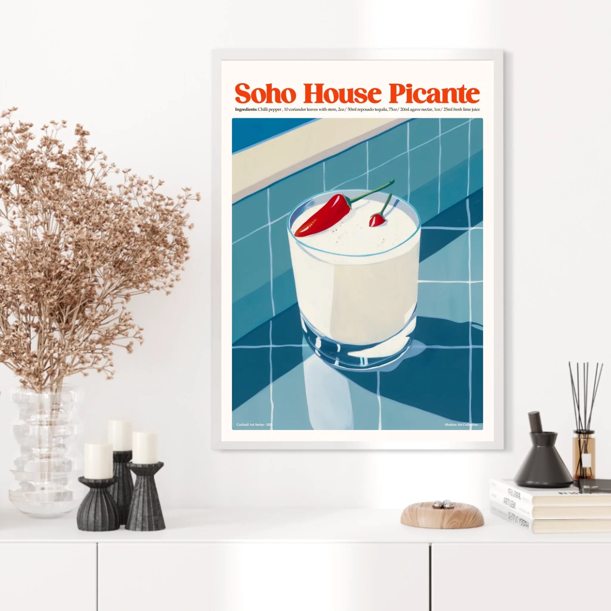 Affiche Et Tableau Cuisine Cocktail Soho House Picante