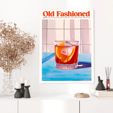 Affiche Et Tableau Cuisine Cocktail Old Fashioned