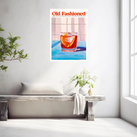 Affiche Et Tableau Cuisine Cocktail Old Fashioned