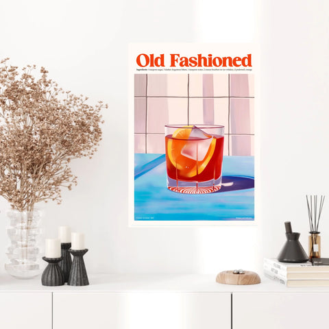 Affiche Et Tableau Cuisine Cocktail Old Fashioned