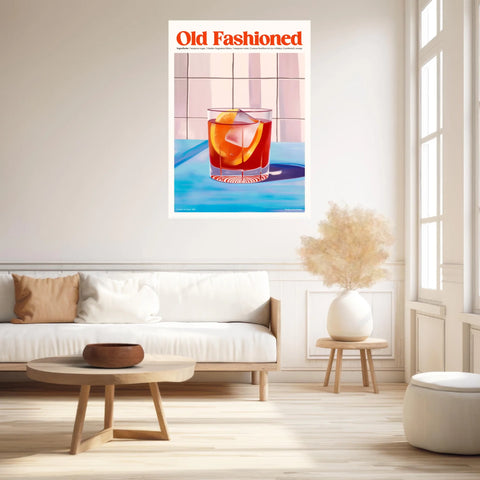 Affiche Et Tableau Cuisine Cocktail Old Fashioned