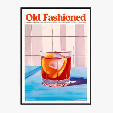 Affiche Et Tableau Cuisine Cocktail Old Fashioned
