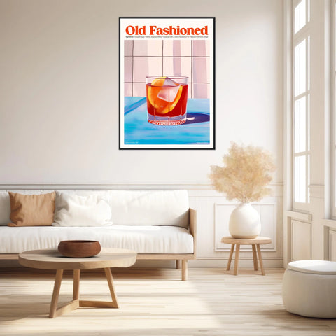 Affiche Et Tableau Cuisine Cocktail Old Fashioned