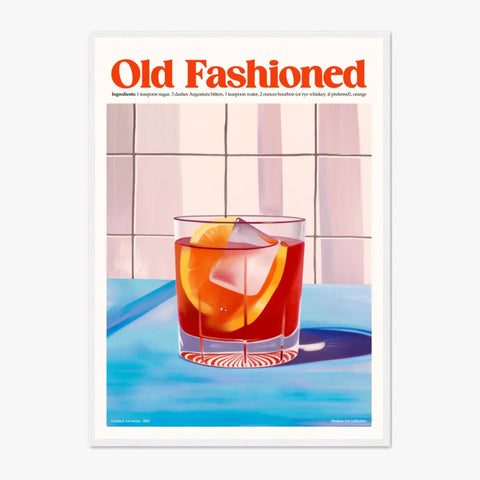 Affiche Et Tableau Cuisine Cocktail Old Fashioned