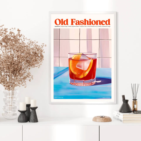 Affiche Et Tableau Cuisine Cocktail Old Fashioned