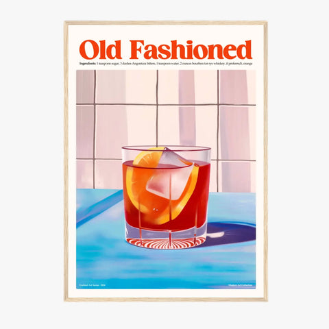 Affiche Et Tableau Cuisine Cocktail Old Fashioned