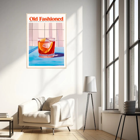 Affiche Et Tableau Cuisine Cocktail Old Fashioned