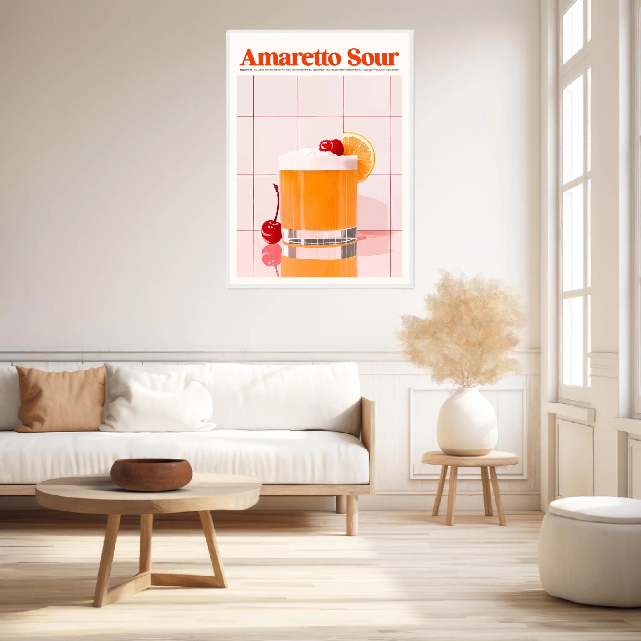 Affiche Et Tableau Cuisine Cocktail Amaretto Sour