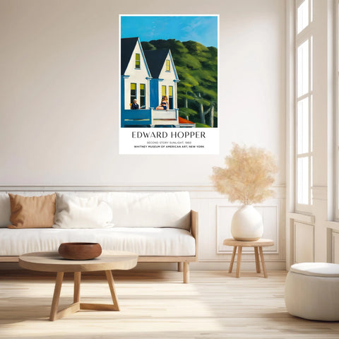 Affiche Et Tableau Edward Hopper Second Story Sunlight