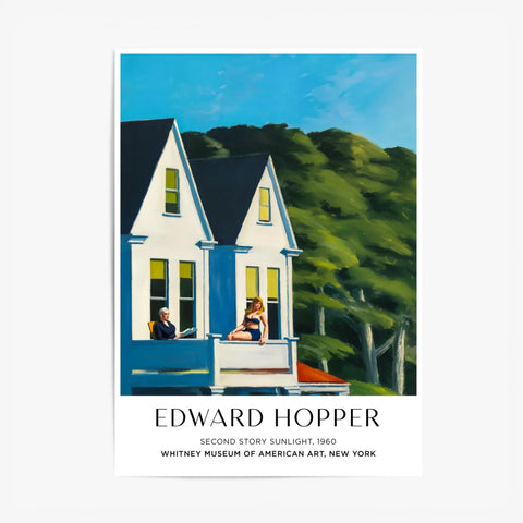Affiche Et Tableau Edward Hopper Second Story Sunlight