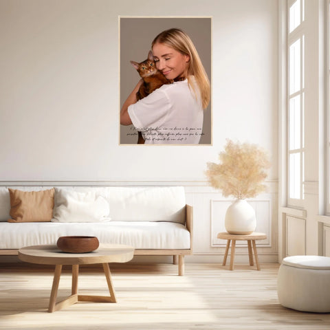 Tableau Photo Personnalisé Chat