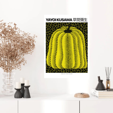 Affiche Et Tableau Yayoi Kusama Pumpkin 1981