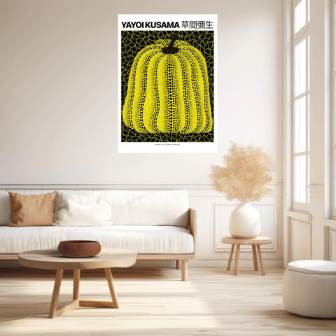 Affiche Et Tableau Yayoi Kusama Pumpkin 1981
