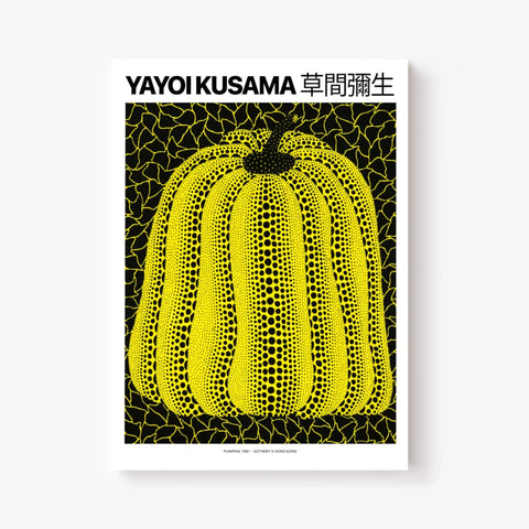 Affiche Et Tableau Yayoi Kusama Pumpkin 1981