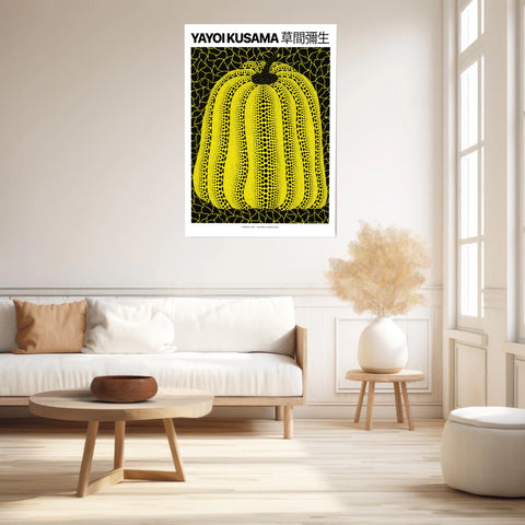 Affiche Et Tableau Yayoi Kusama Pumpkin 1981
