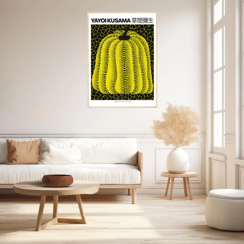 Affiche Et Tableau Yayoi Kusama Pumpkin 1981